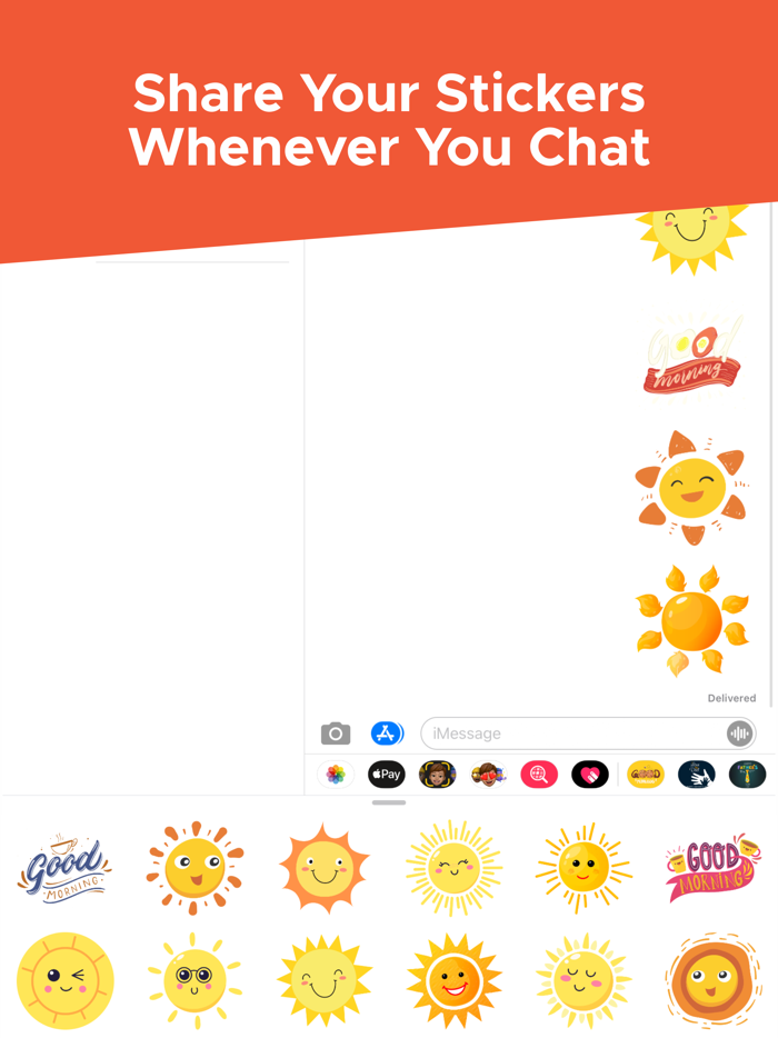 Good Morning Stickers