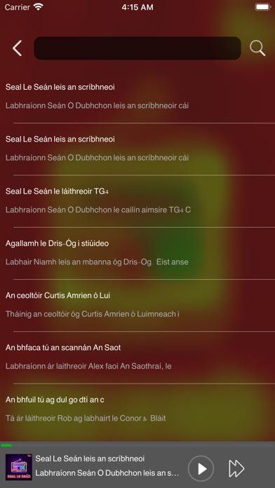 Raidió Rí-Rá Screenshot