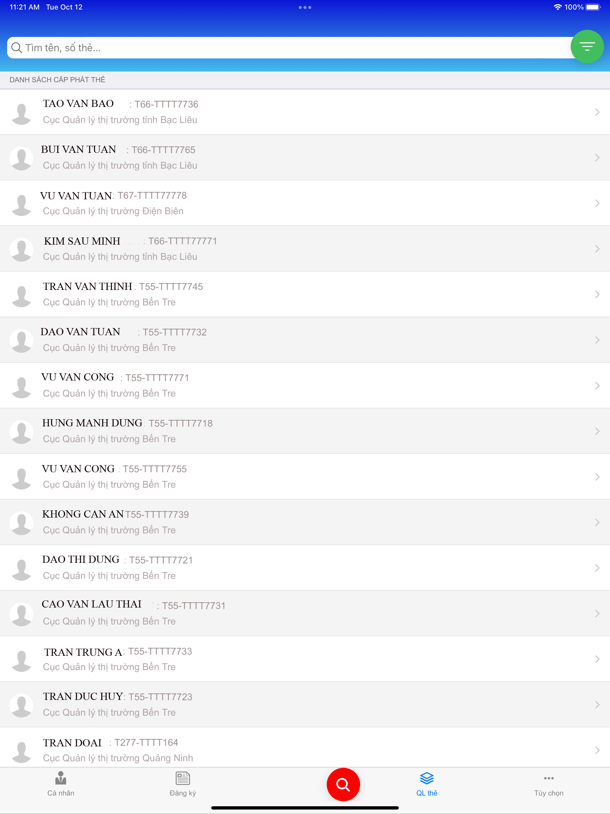 QLCB - Tổng cục QLTT screenshot 17