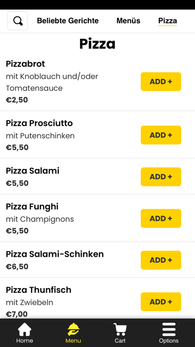 Der Pizzaservice Passau Screenshot