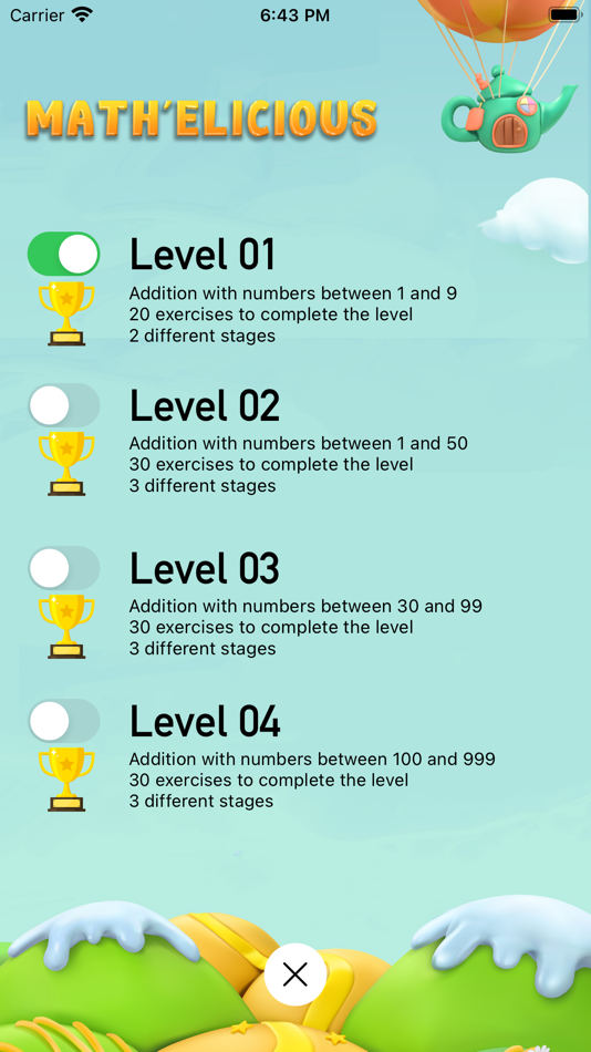 #4. Math'elicious (+ and -) (iOS) By: Paulo Narra