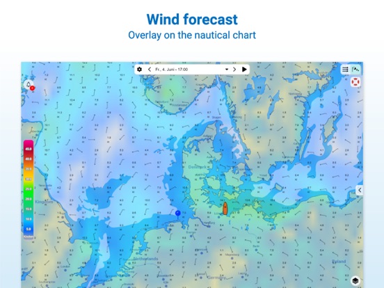 NV Charts GPS Navigation AIS iPad app afbeelding 6