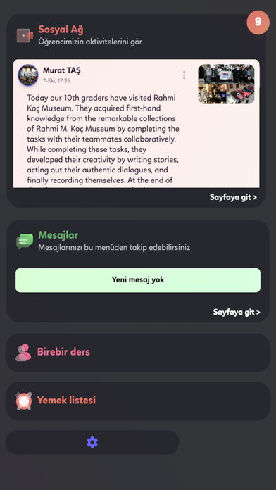 Açı Eğitim Kurumları Screenshot
