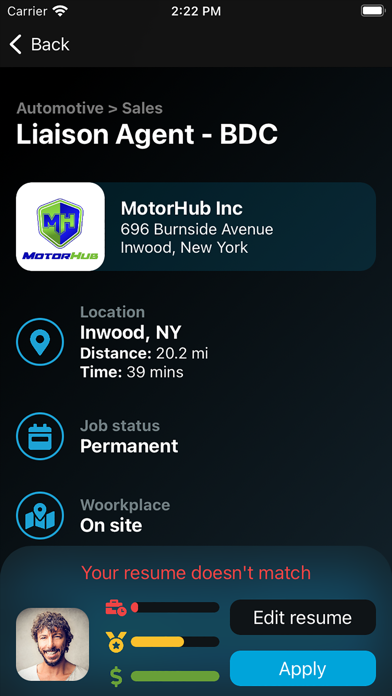 USA Motor Jobs Screenshot