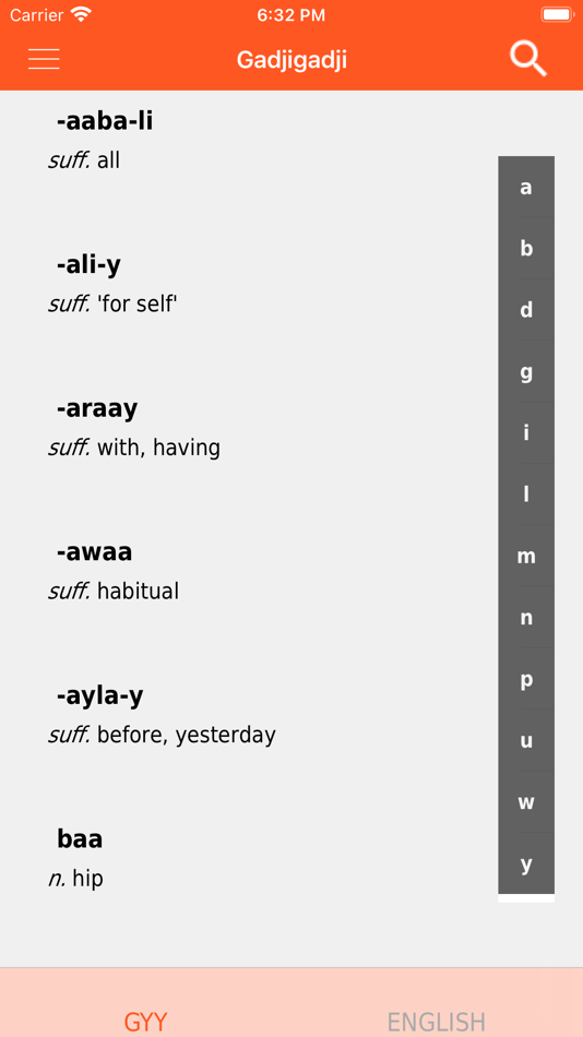 #1. Gadjigadji (iOS) Podle: Siva Kalyan