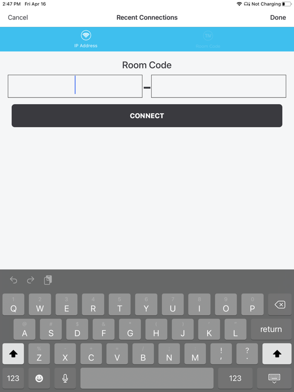 T1V iPad screenshot 2 - Utilities app