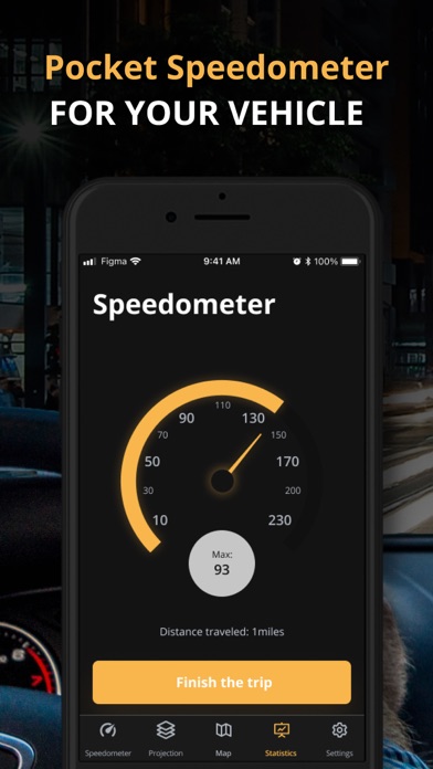 Speedometer gps & tracking hud Screenshot 1 - AppWisp.com Speedometer gps & tracking hud Screenshot 1 - AppWisp.com
