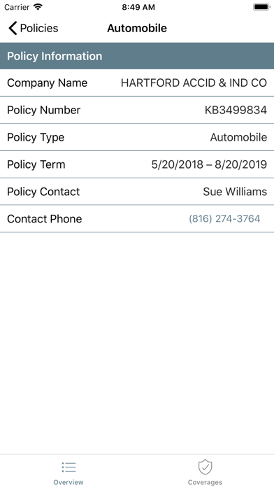Affiliated Agency, Inc. Online Screenshot