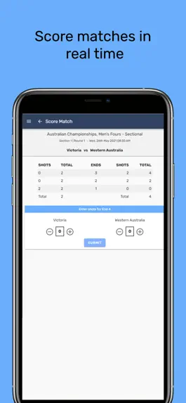 Game screenshot BowlsLink Scoring hack