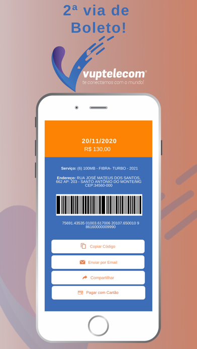 Vup Telecom Screenshot