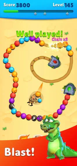 Game screenshot Marble Wild Friends apk