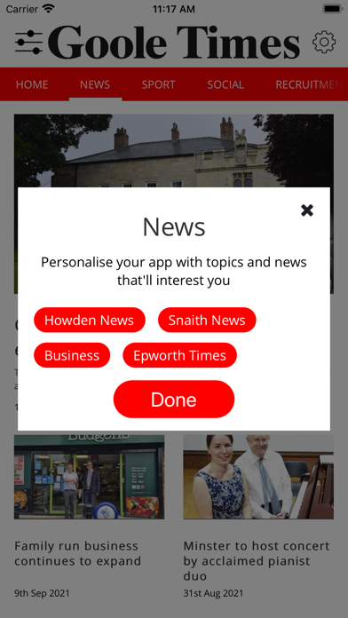 Goole Times Live Screenshot