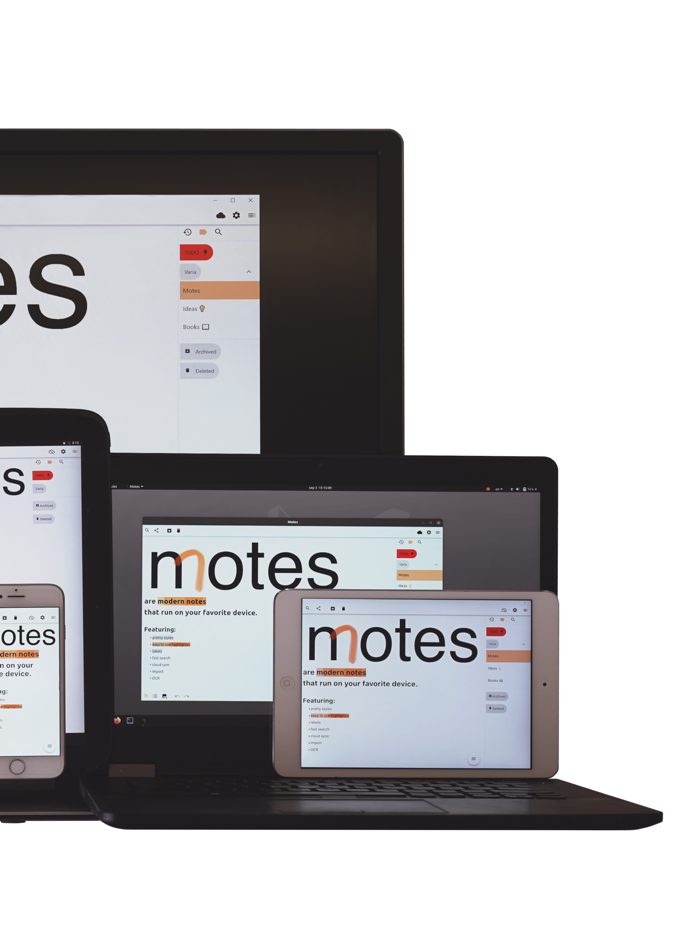 Motes - modern notes