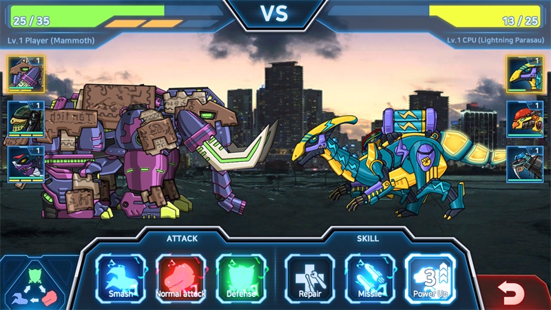 Dino Robot Battle Field screenshot 5