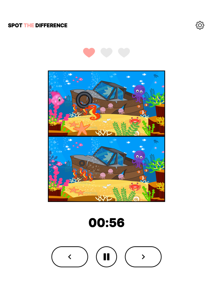 Spot The Difference •