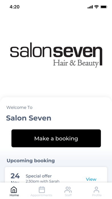 Salon Seven Screenshot
