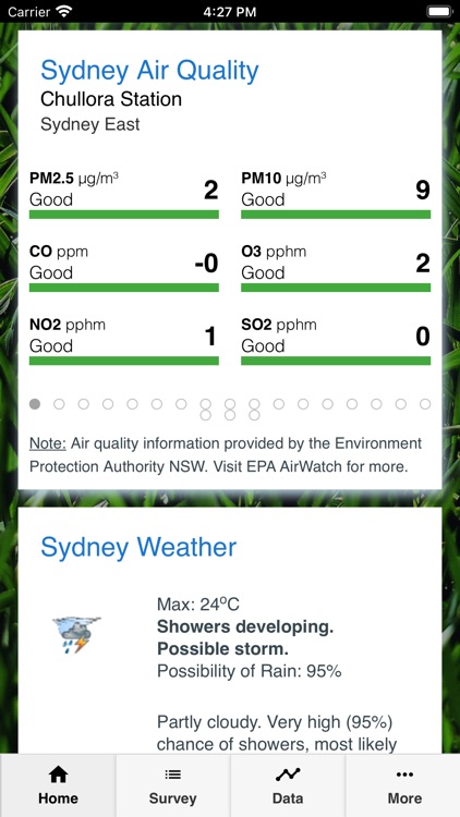 Sydney Pollen Count & Forecast