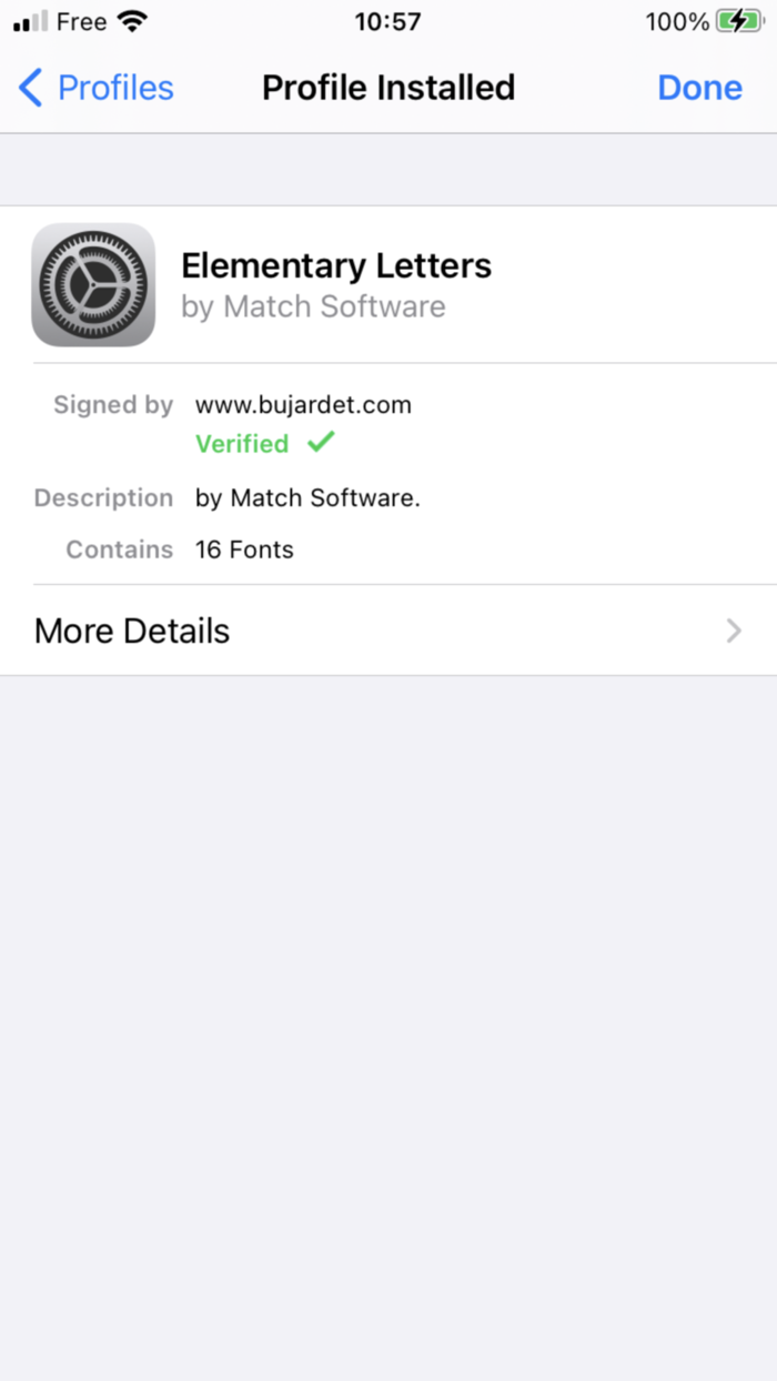 Elementary Letters  Fonts