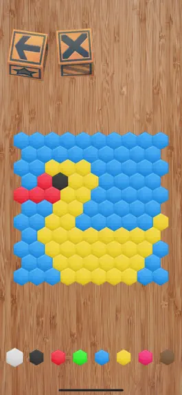 Game screenshot Hexagonal Mosaic apk