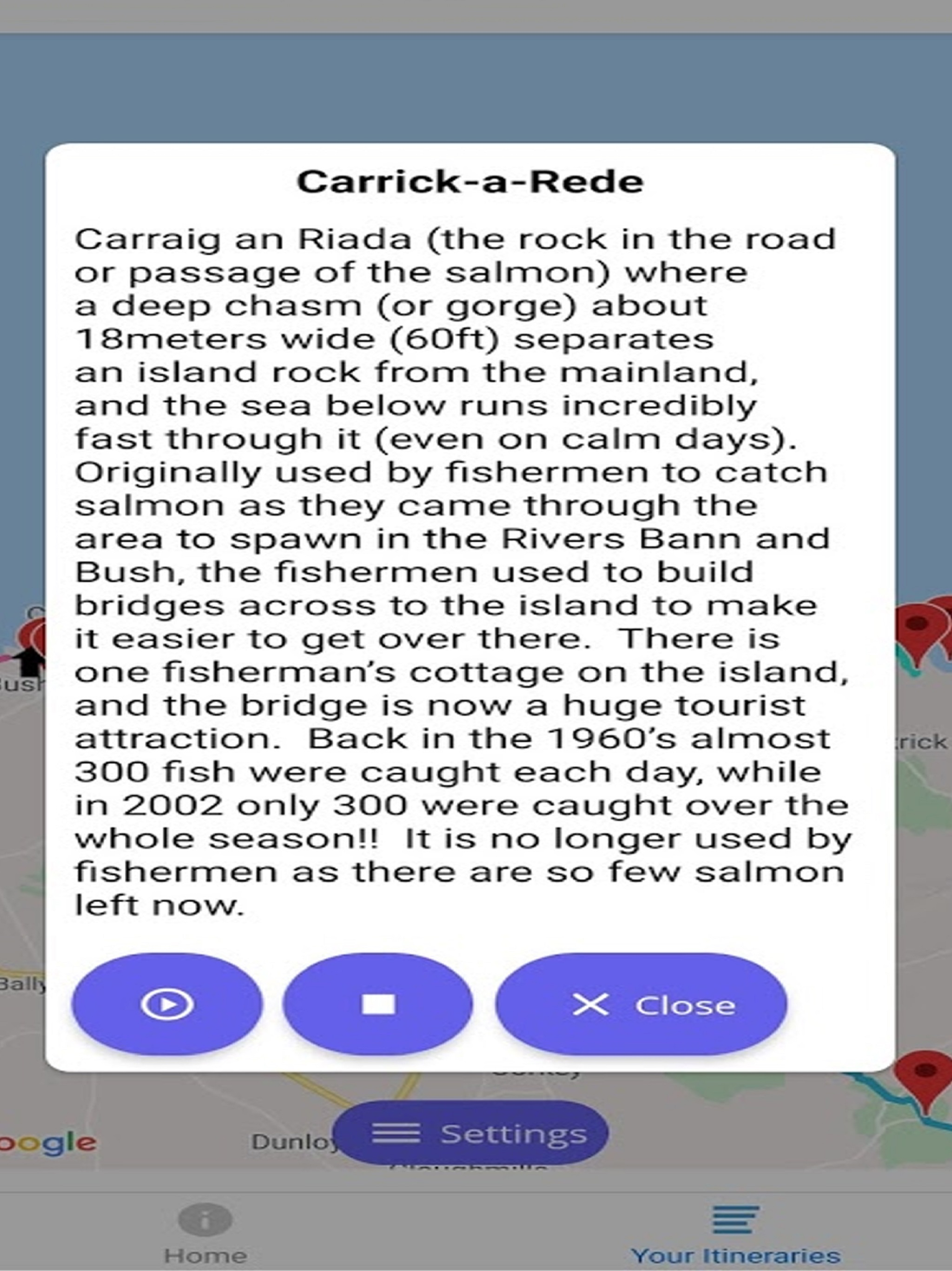 Ireland Walk Hike Bike App screenshot 7