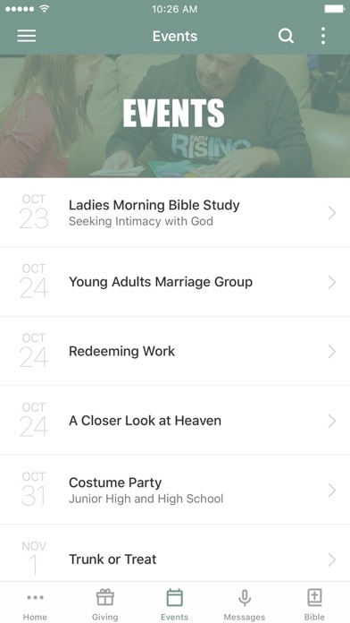 Meadowbrook Community Church Screenshot