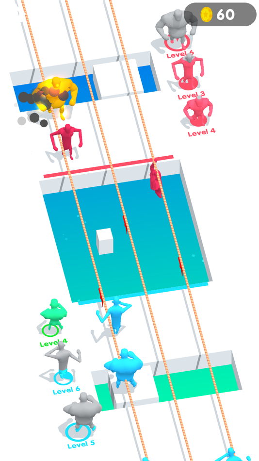 #6. Tug Of War: Merge 4D (iOS) 来自: Volodymyr Delinskyi