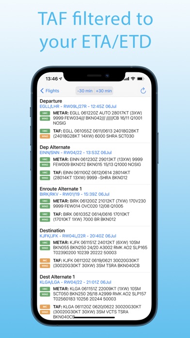 Screenshot #2 pour PilotRouteWeather