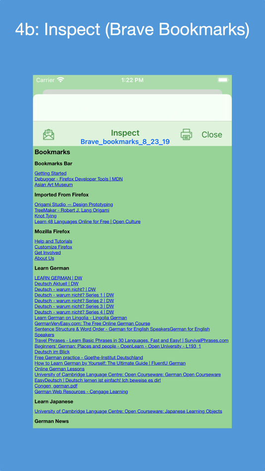 #7. Bookmarks Validator (macOS) 由: Gilbert Hansen