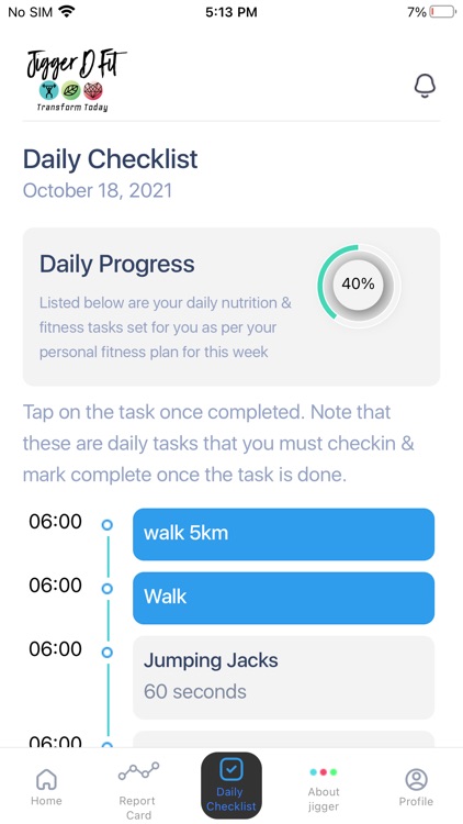 JiggerDFit - Fitness & Health screenshot-3