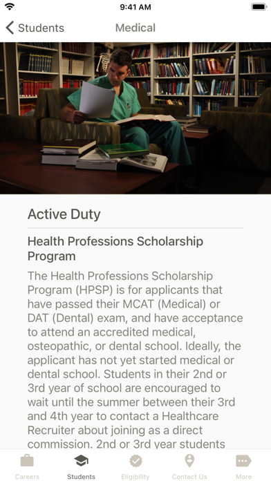 U.S. Army Medicine Careers screenshot 4