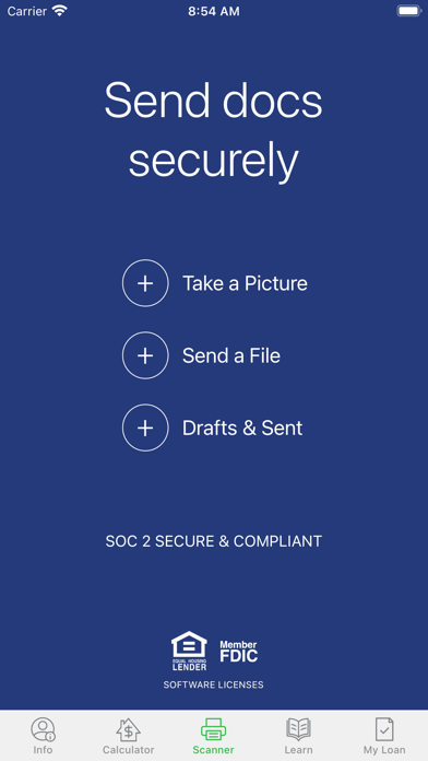 Regent Mortgage Screenshot
