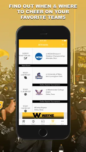 Wayne State Wildcats screenshot 3