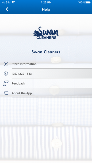 Swan Cleaners Screenshot