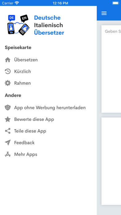 Screenshot #2 pour German Italian Translator
