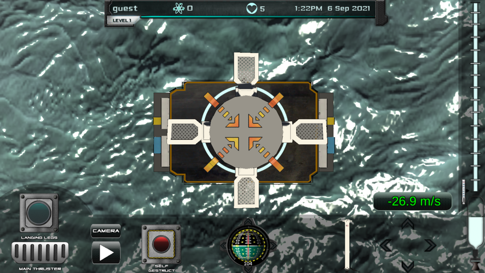 #2. Intergalactic Rocket Landing (iOS) 由: Intergalactic Education LLC