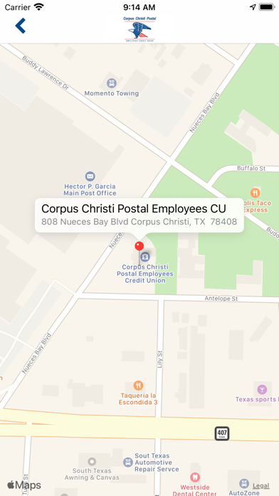 Corpus Christi Postal Mobile Screenshot