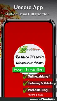 basilico pizzeria eningen unte iphone screenshot 1