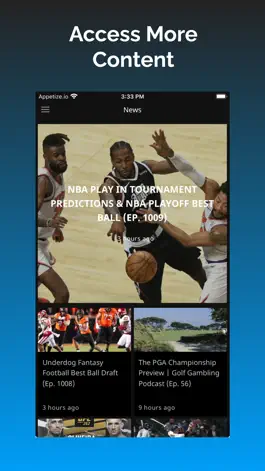 Game screenshot SGPN: Sports Gambling Podcast apk