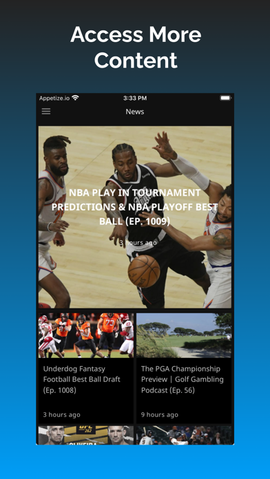 SGPN: Sports Gambling Podcast Screenshot