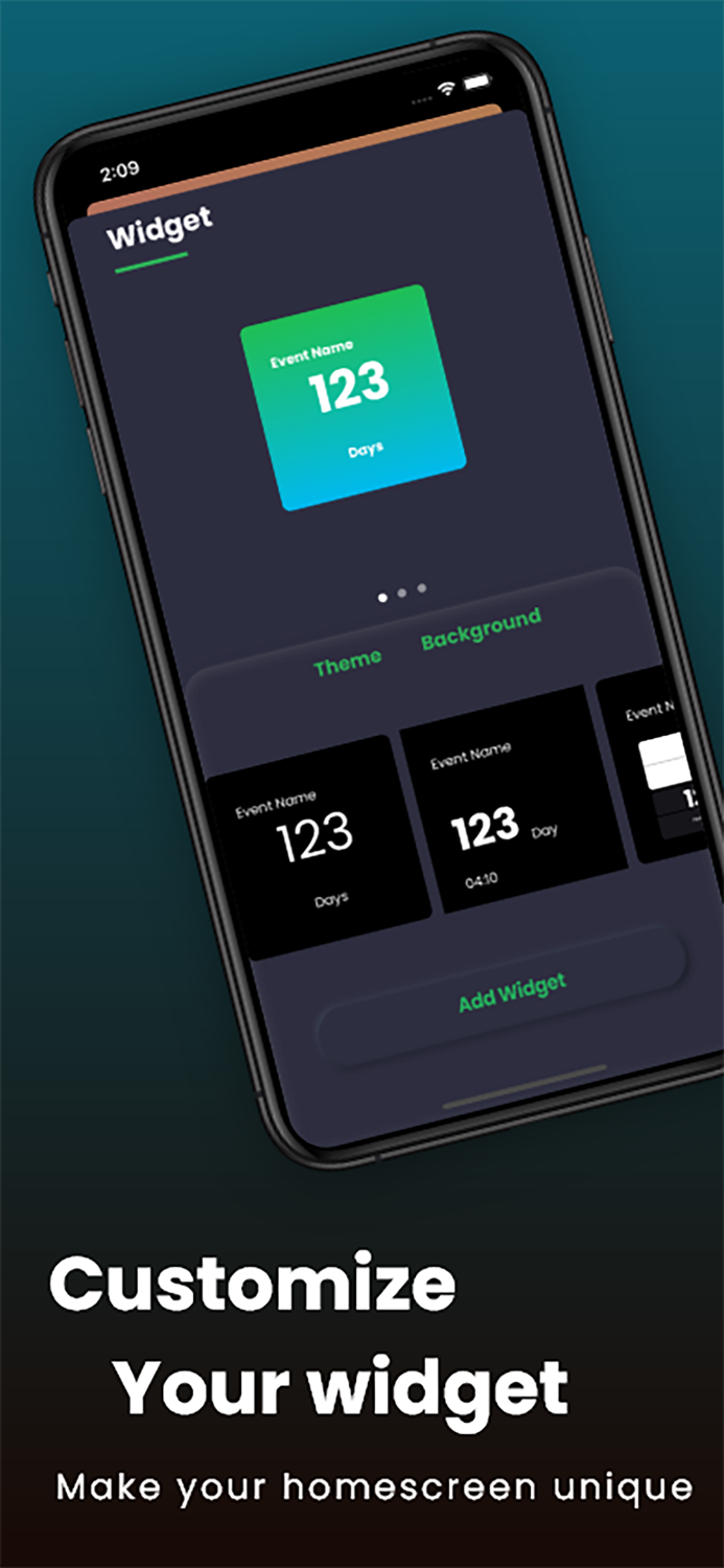 iCountDownt  plannerwidget