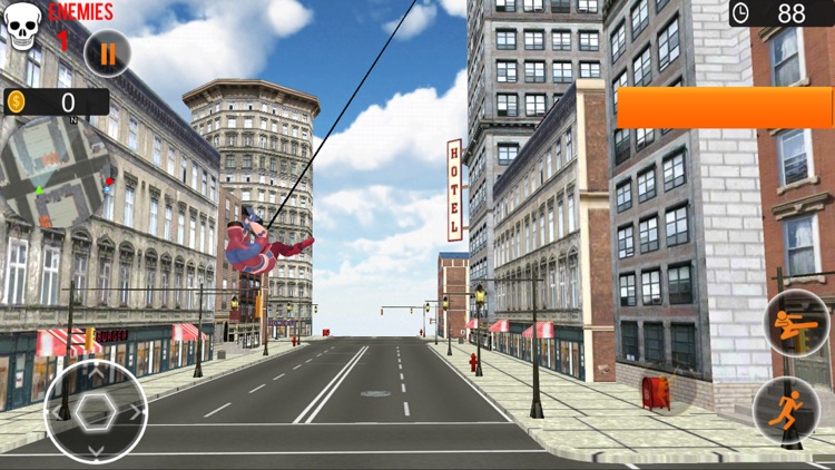 Spider Crime City Rope Hero 3D