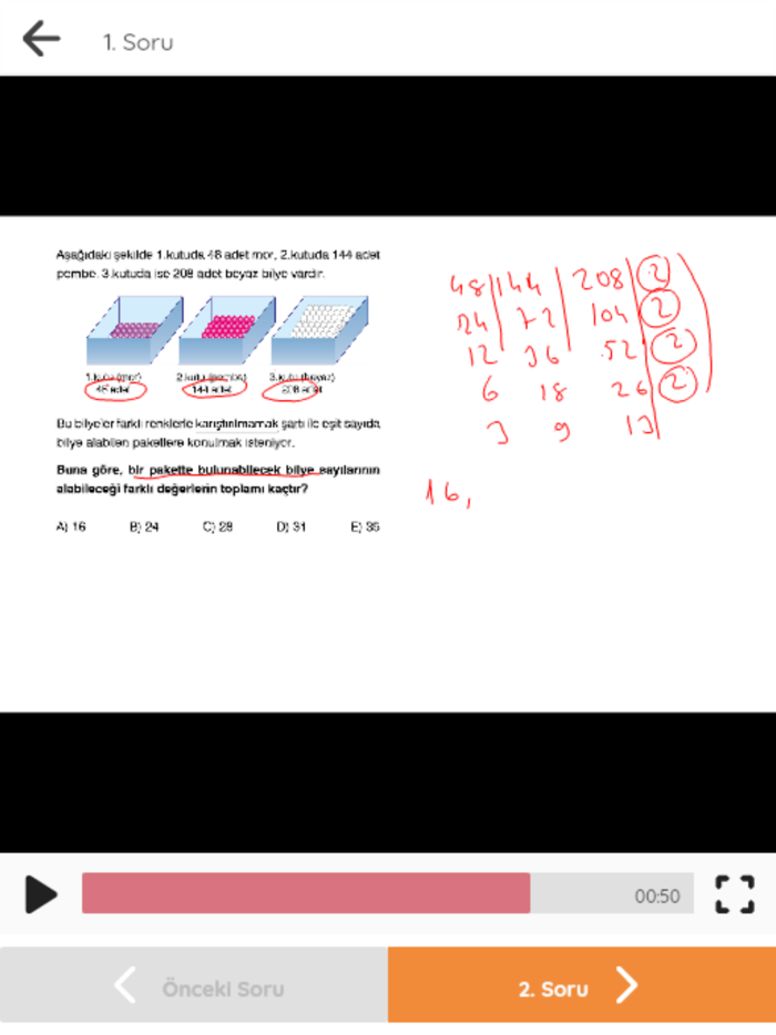 Fi Akademi Video Çözüm