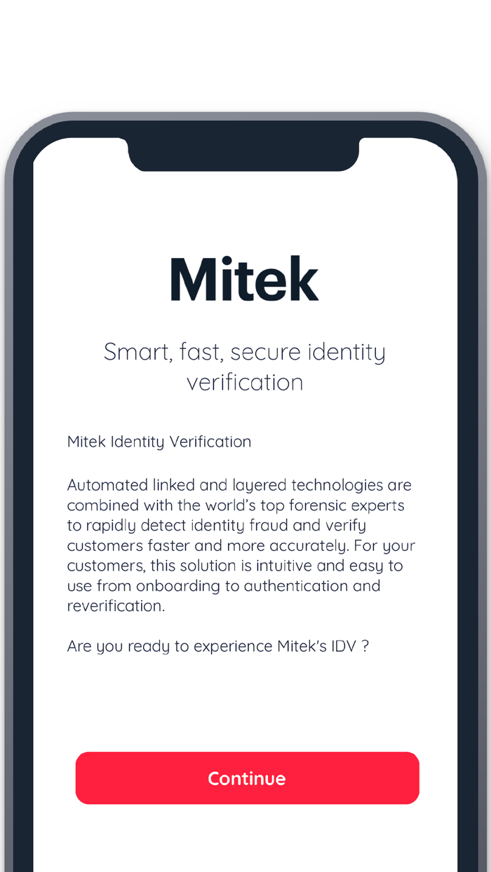 Mitek Mobile Verify