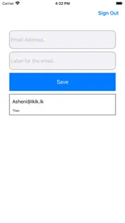 email book iphone screenshot 2
