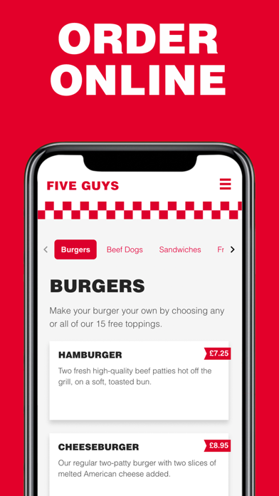 Five Guys: Order Aheadのおすすめ画像1