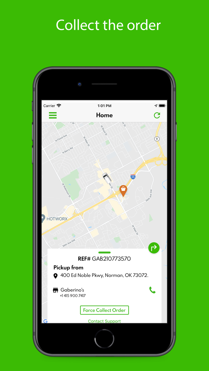 Universal Cuisines - Driver