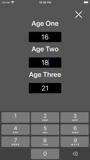 simple age calculator iphone screenshot 4