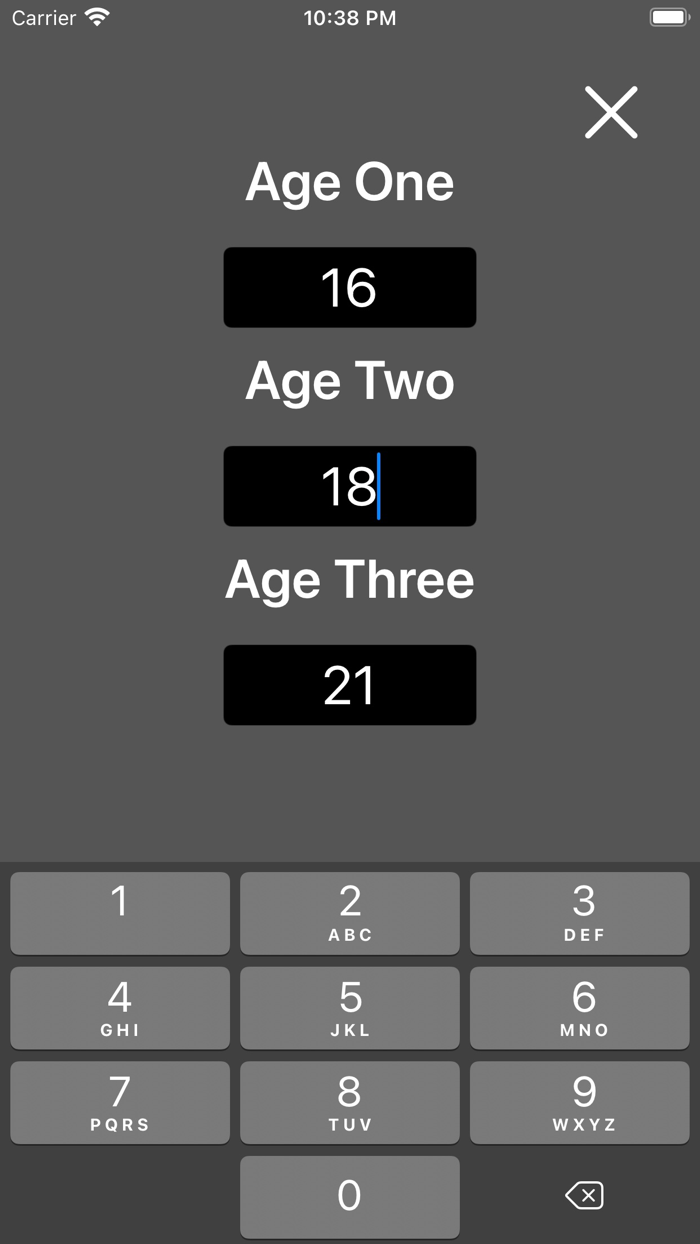 Simple Age Calculator