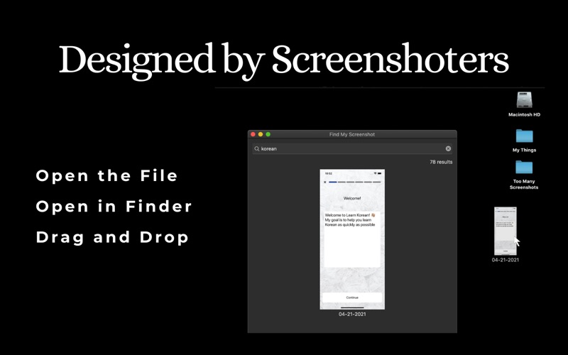 Screenshot #3 pour Find My Screenshot