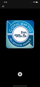 Radio Concepto FM 95.5 Mhz screenshot #1 for iPhone